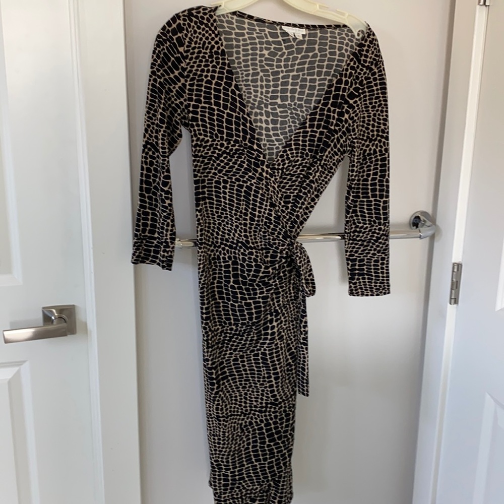 Y2K London Times Classic Wrap Dress size 8